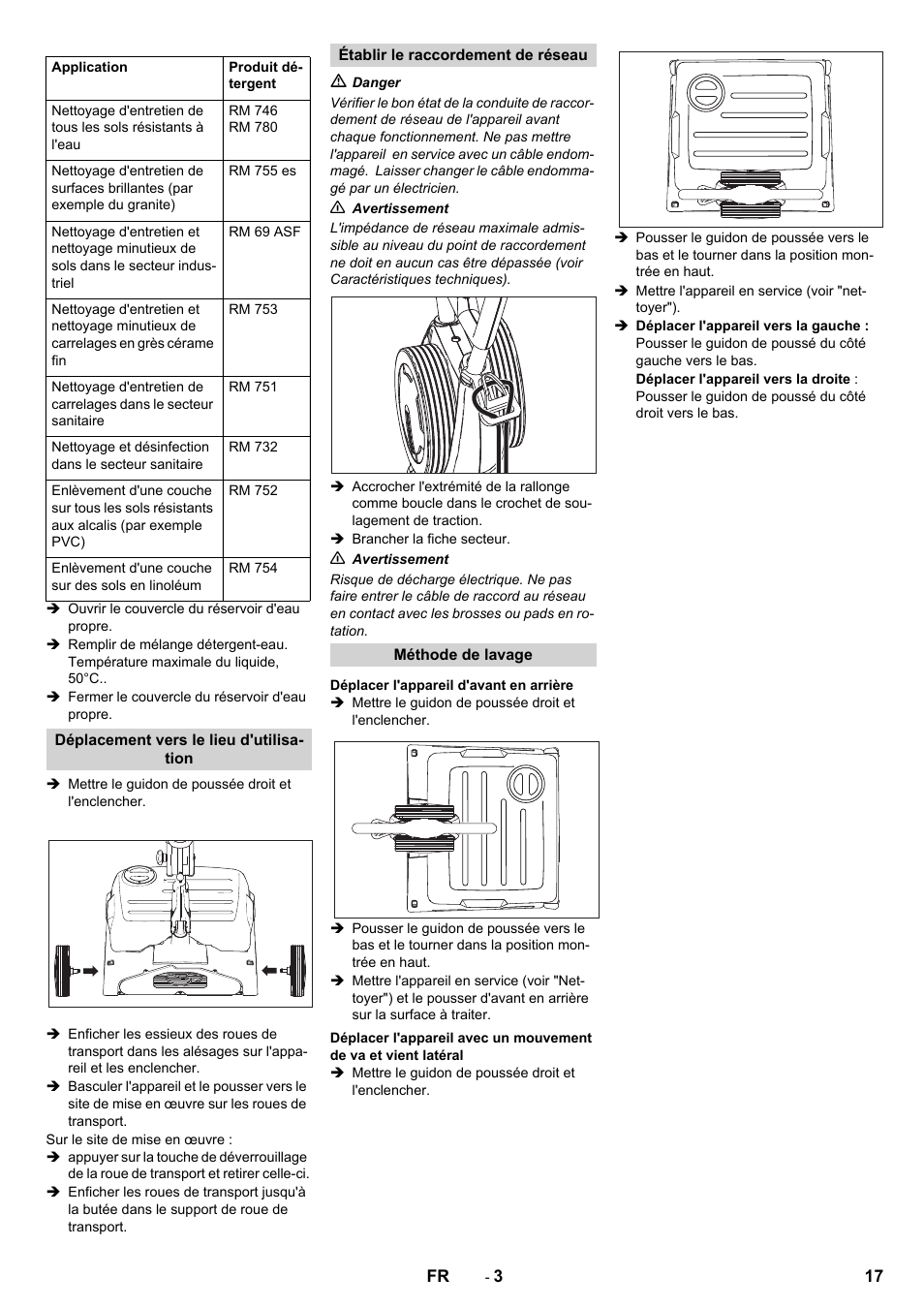 Karcher BRS 40-1000C EU User Manual | Page 17 / 168