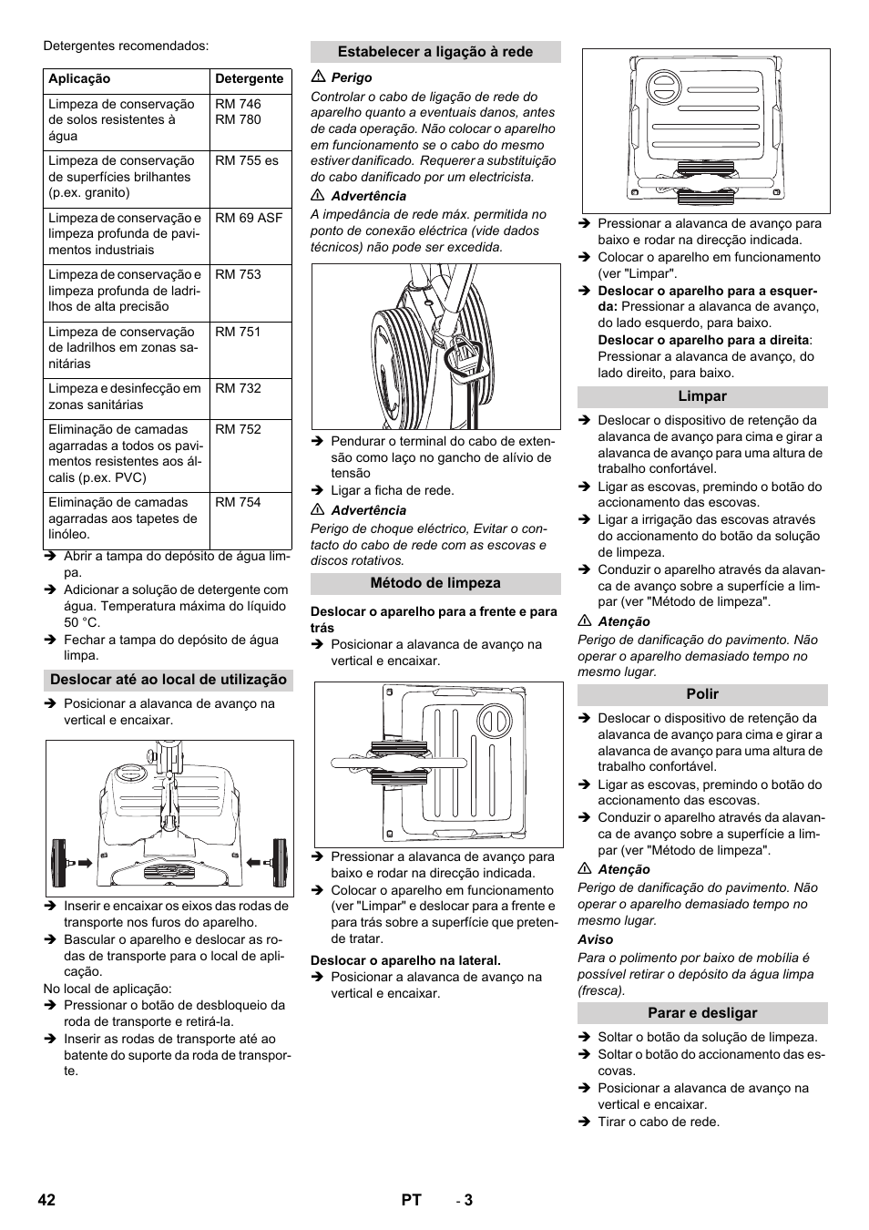 Karcher BRS 40-1000C EU User Manual | Page 42 / 168