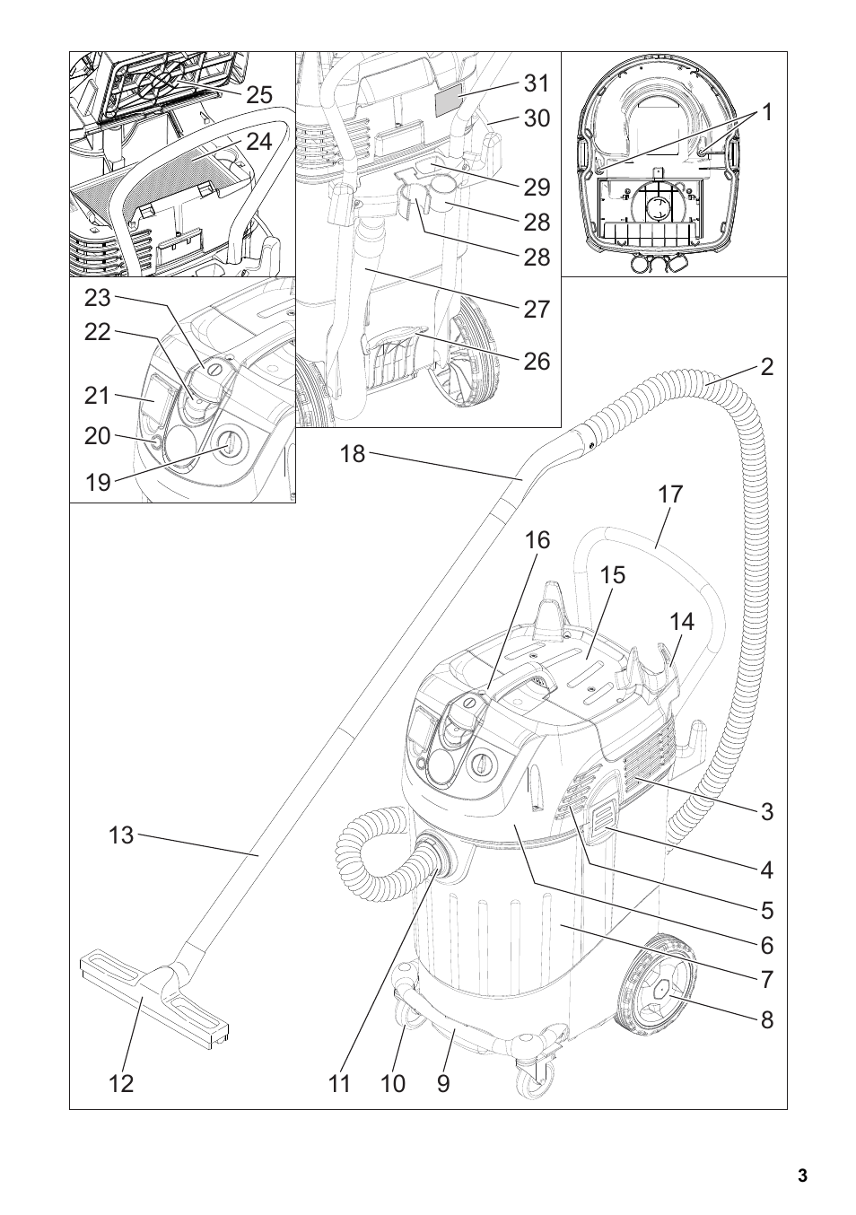 Karcher NT 55-1 Tact Te User Manual | Page 3 / 200