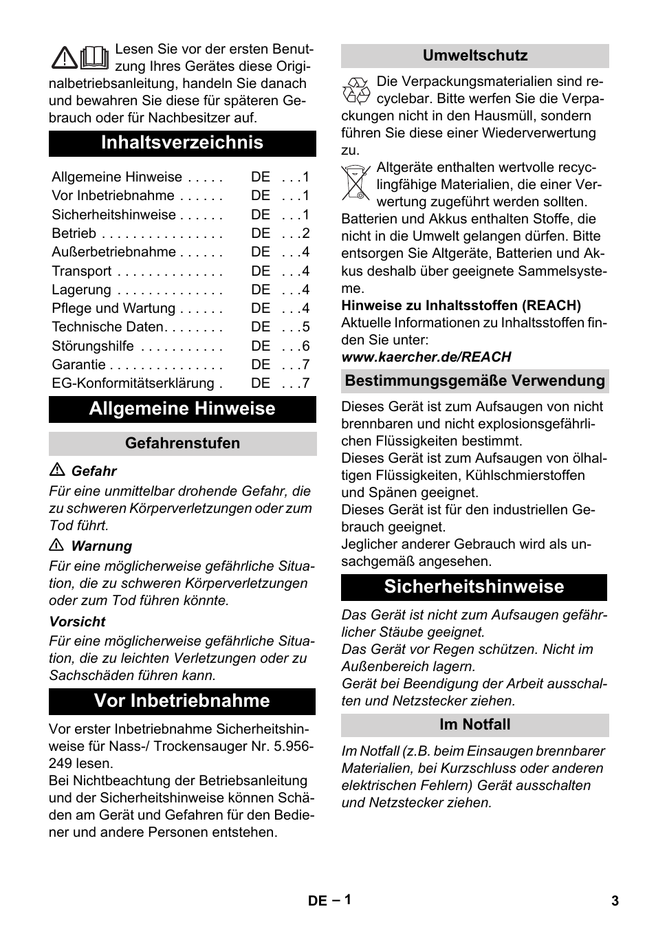 Karcher IVL 50-24-2 User Manual | Page 3 / 192