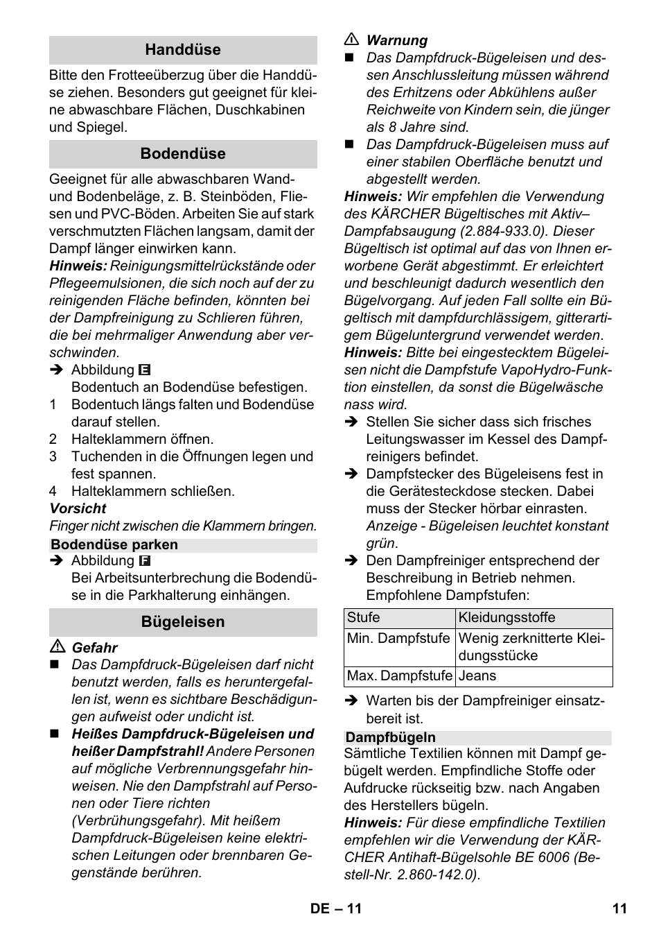 Karcher SC 5-800 C EU User Manual | Page 11 / 326