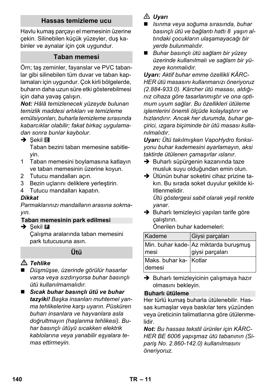Karcher SC 5-800 C EU User Manual | Page 140 / 326