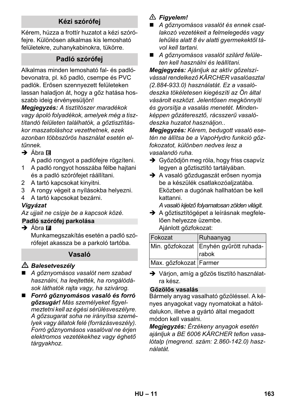 Karcher SC 5-800 C EU User Manual | Page 163 / 326