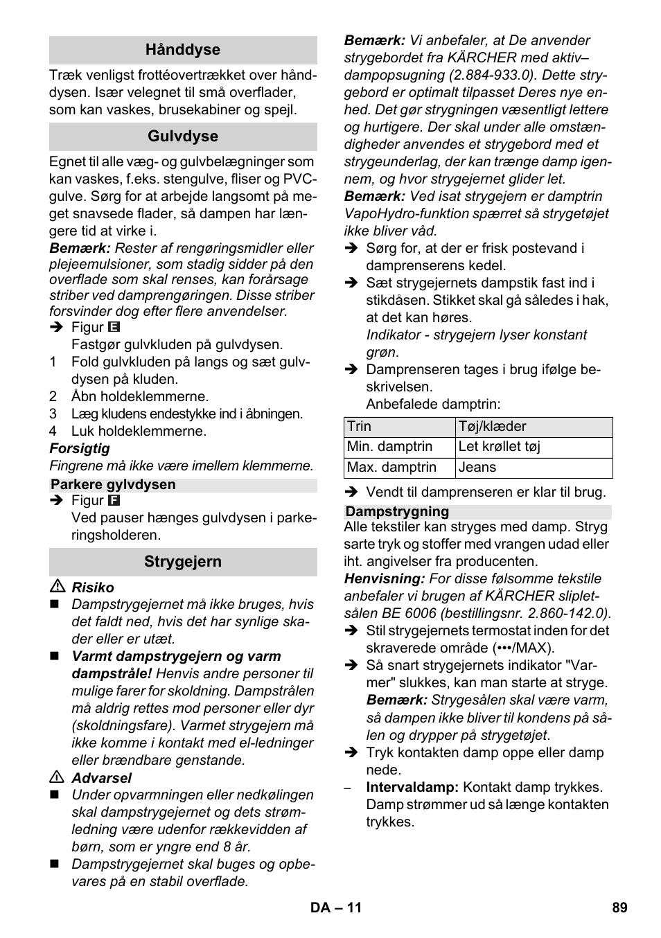 Karcher SC 5-800 C EU User Manual | Page 89 / 326