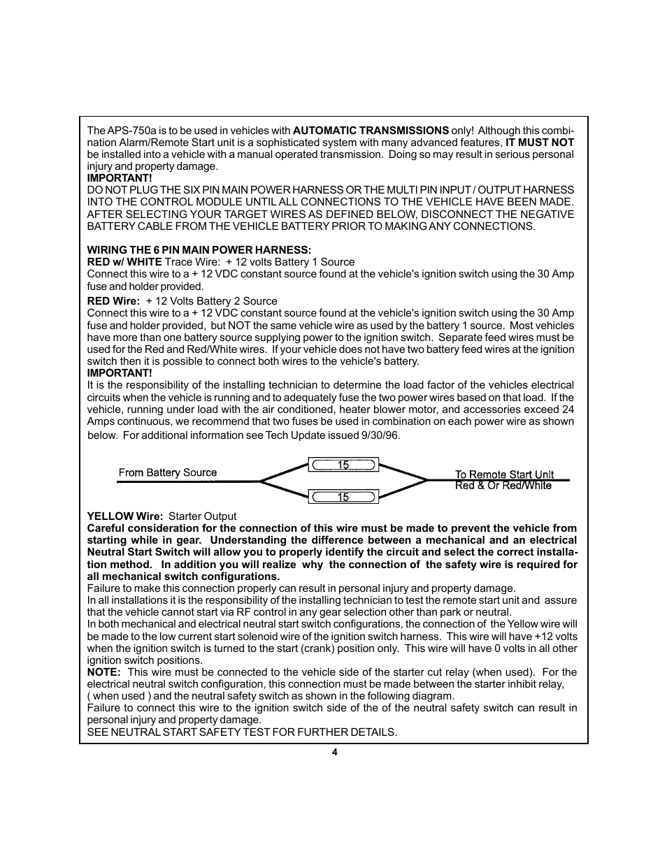 Audiovox APS 750a User Manual | Page 4 / 66