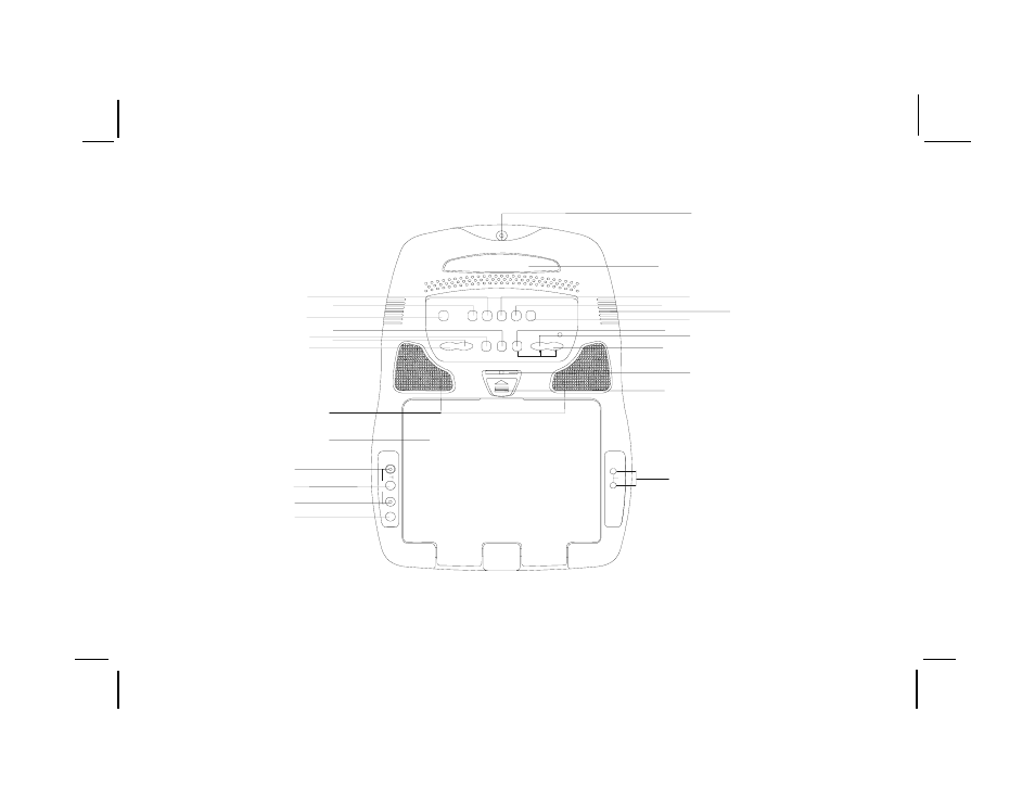 Controls and indicators diagram | Audiovox VOD 808 User Manual | Page 4 / 32