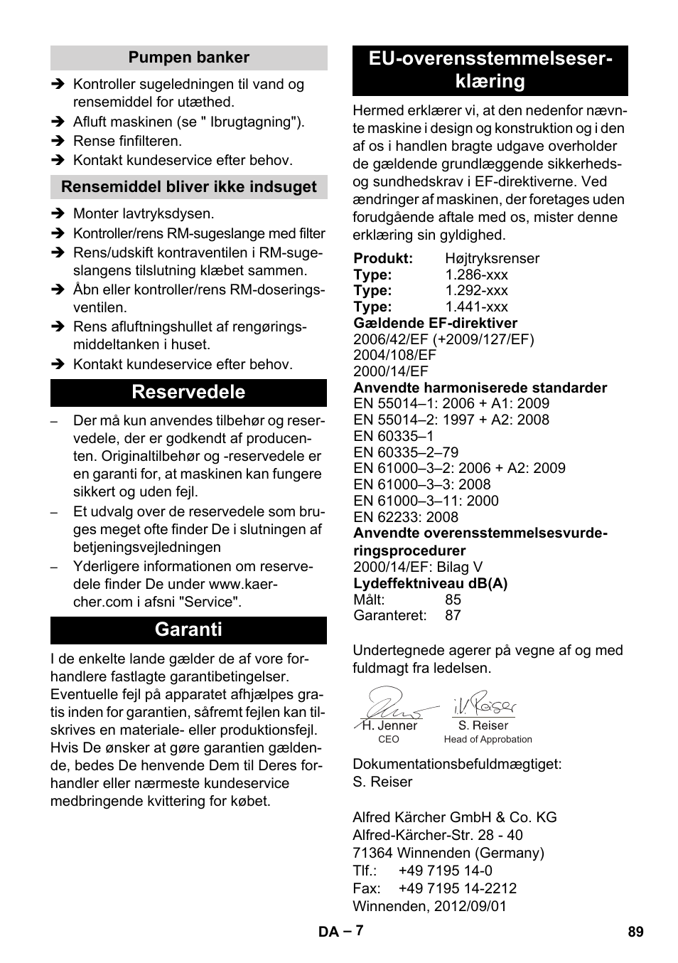 Karcher HD 10-23-4 SX Plus User Manual | Page 89 / 264