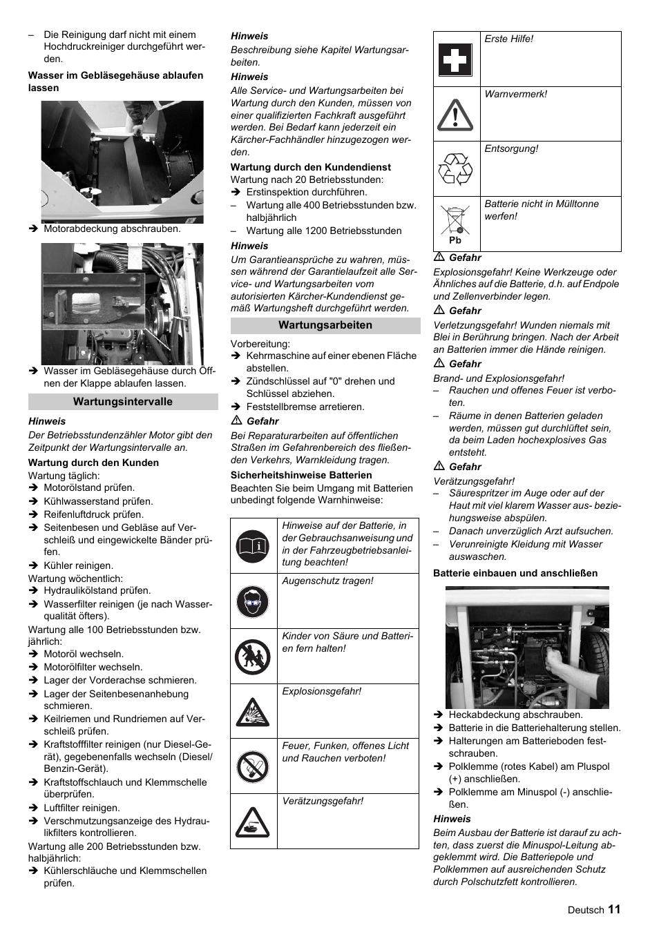 Karcher ICC 1 D Adv User Manual | Page 11 / 347