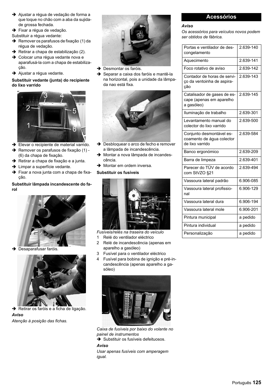 Acessórios | Karcher ICC 1 D Adv User Manual | Page 125 / 347