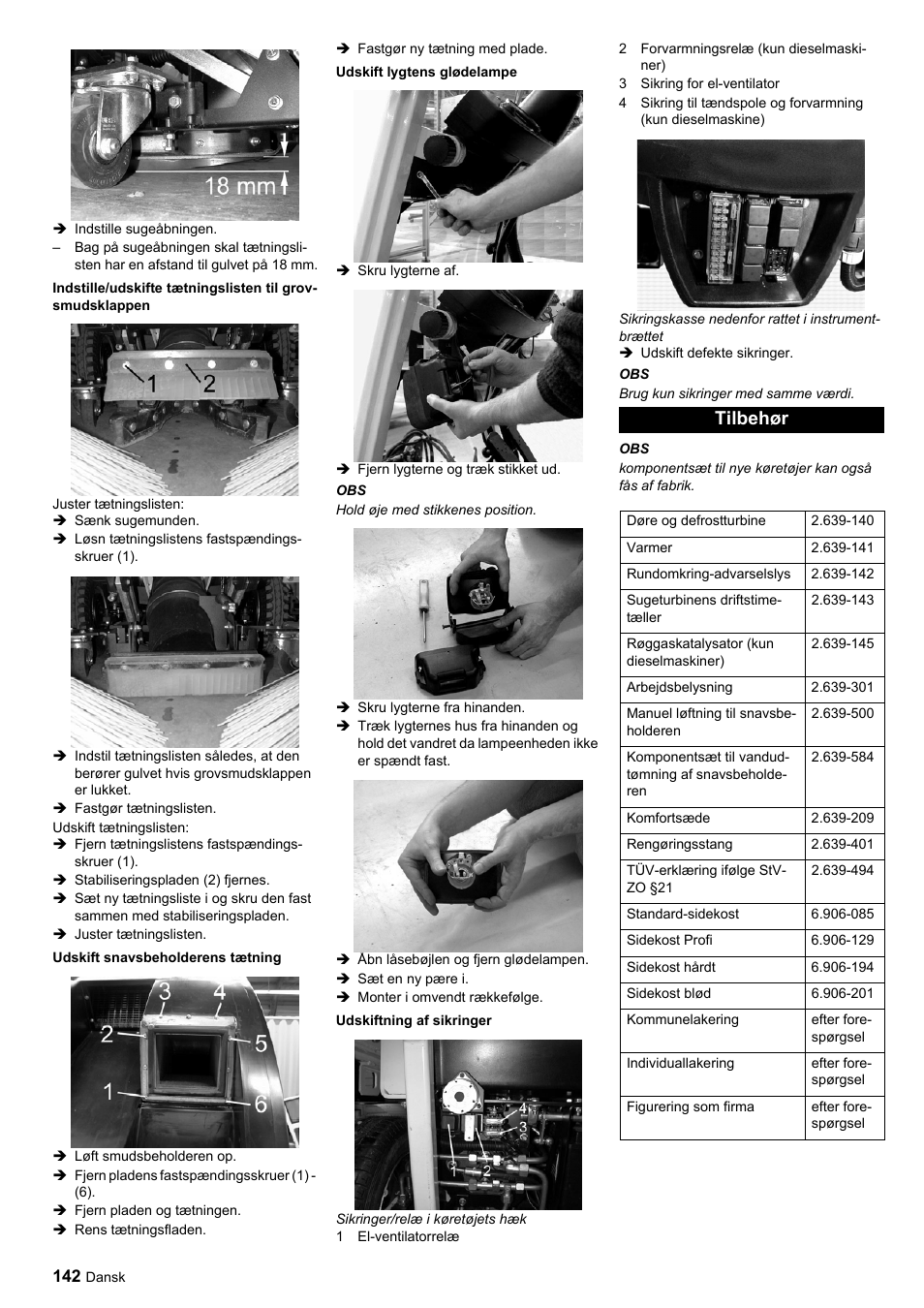 Tilbehør | Karcher ICC 1 D Adv User Manual | Page 142 / 347