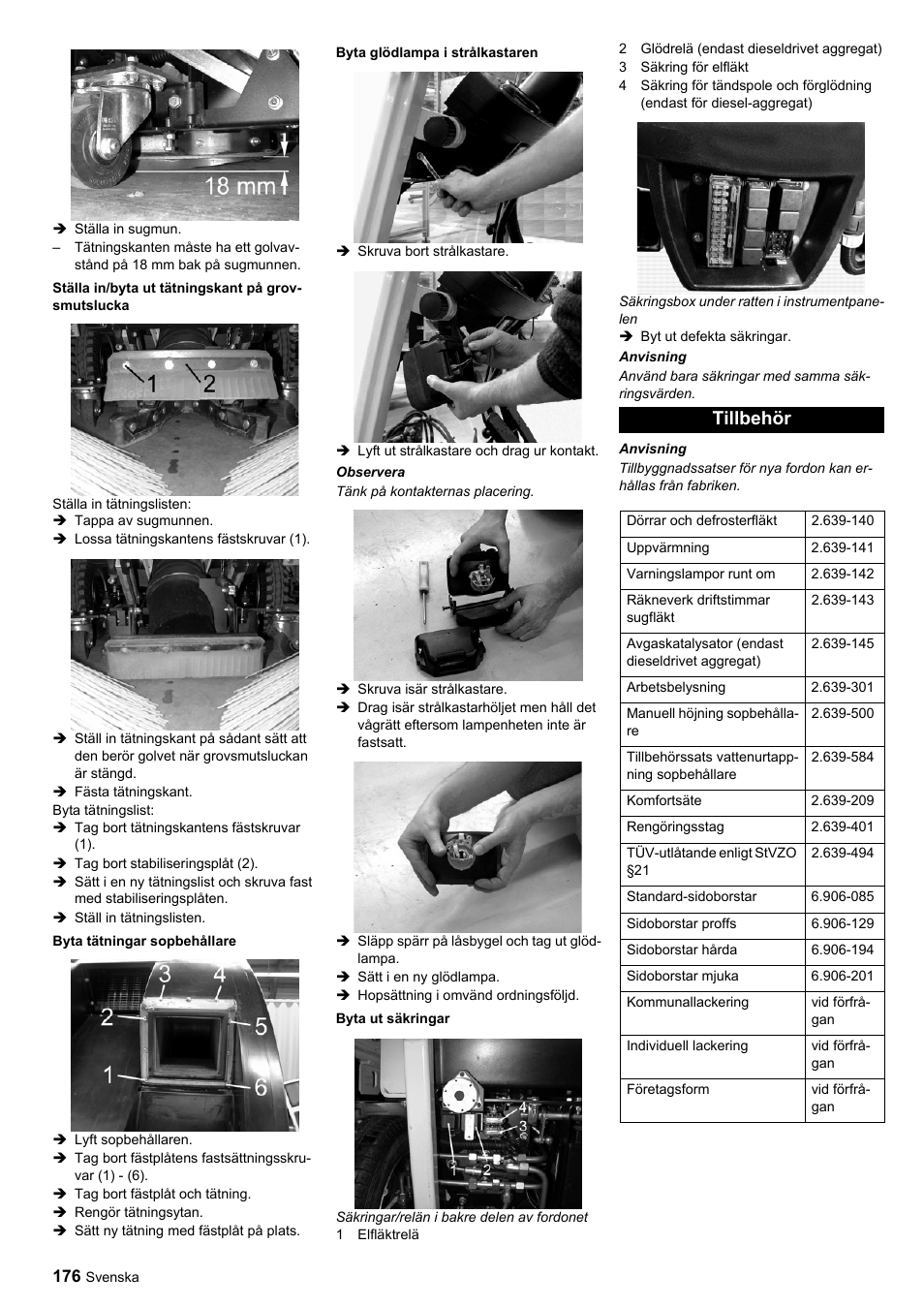 Tillbehör | Karcher ICC 1 D Adv User Manual | Page 176 / 347