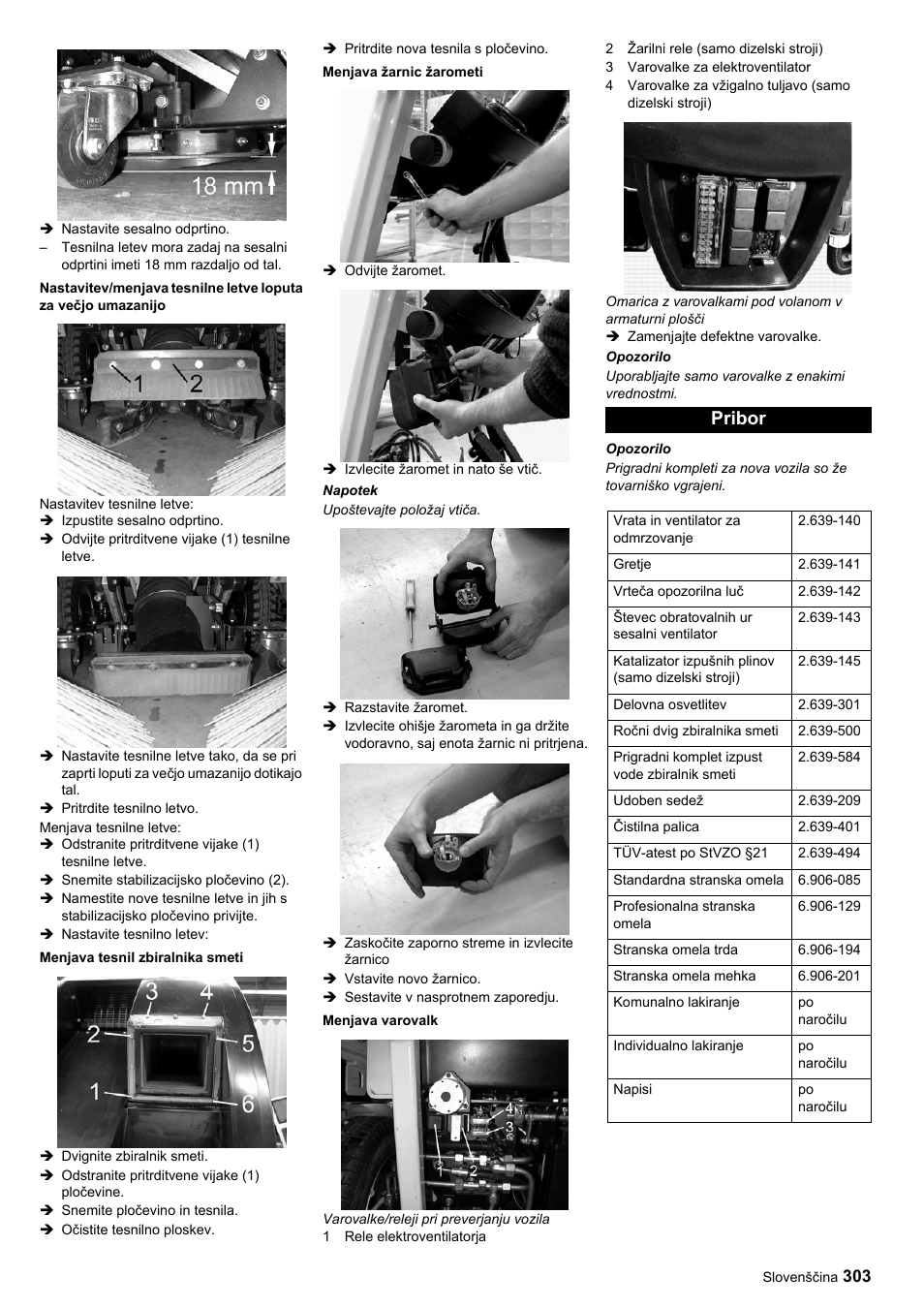 Pribor | Karcher ICC 1 D Adv User Manual | Page 303 / 347