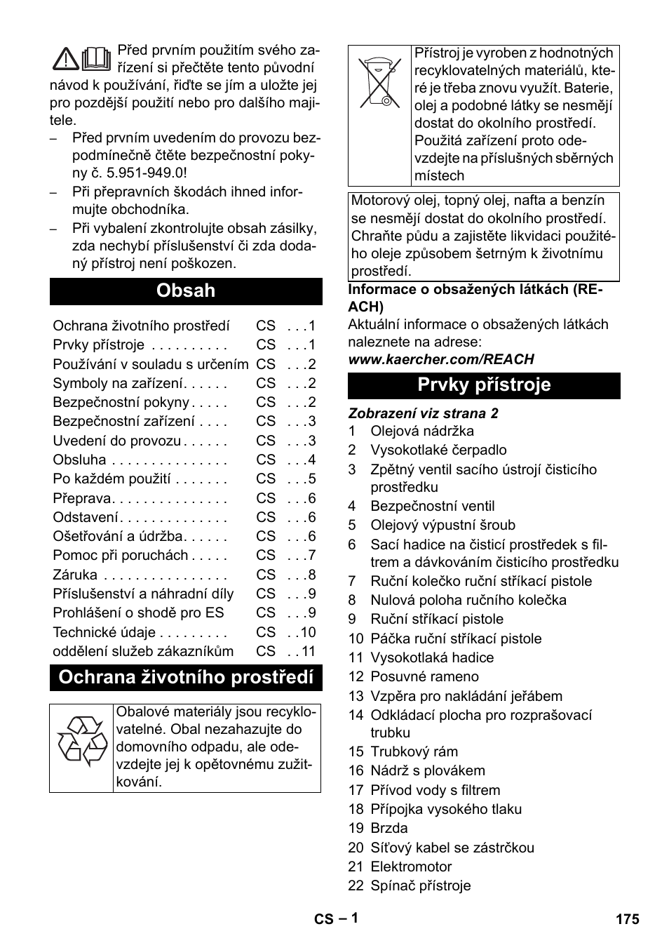 Karcher HD 10-16-4 Cage Ex User Manual | Page 175 / 316