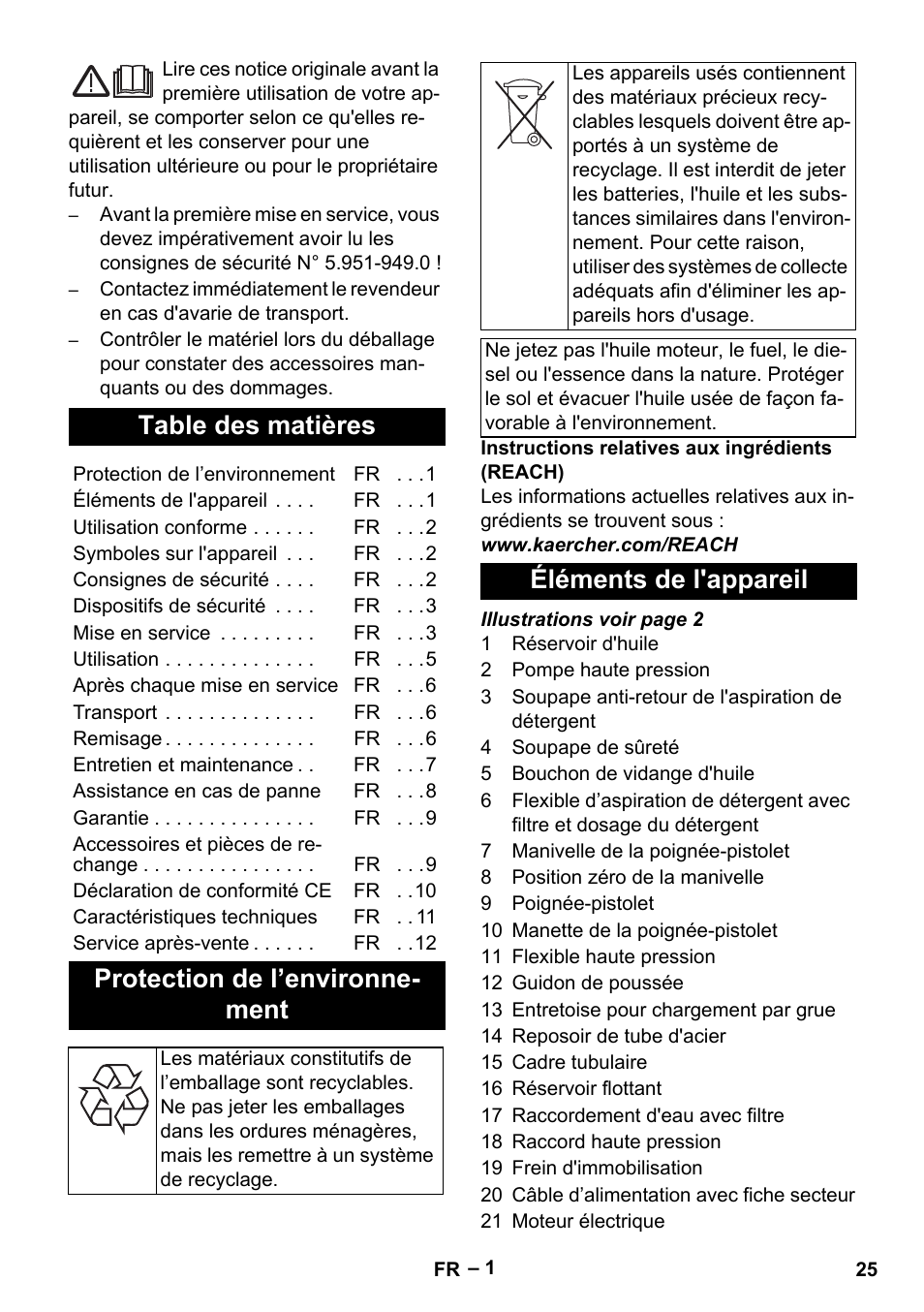 Karcher HD 10-16-4 Cage Ex User Manual | Page 25 / 316