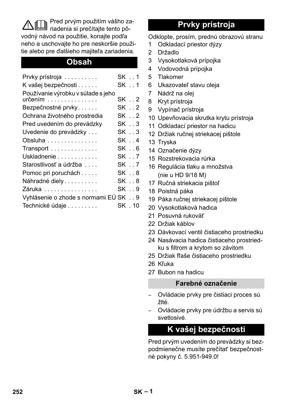 Karcher HD 9-19 M User Manual | Page 252 / 372