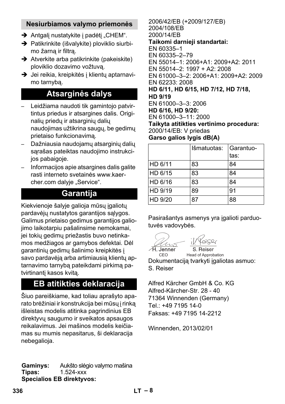 Karcher HD 9-19 M User Manual | Page 336 / 372