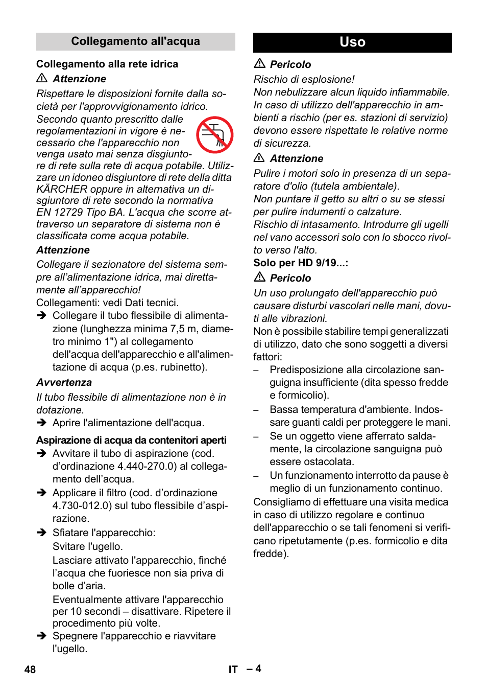 Karcher HD 9-19 M User Manual | Page 48 / 372