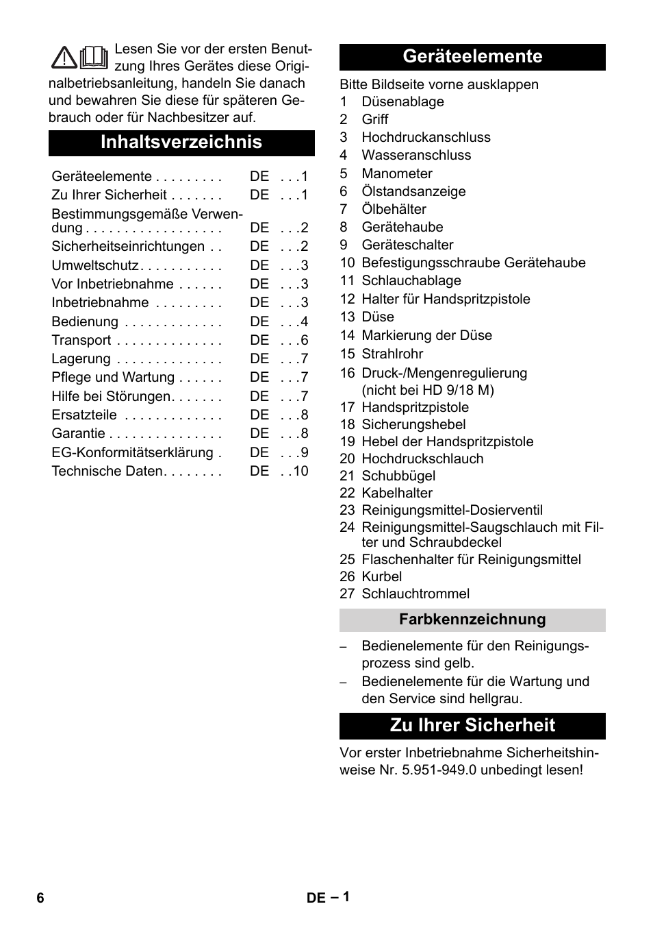 Karcher HD 9-19 M User Manual | Page 6 / 372