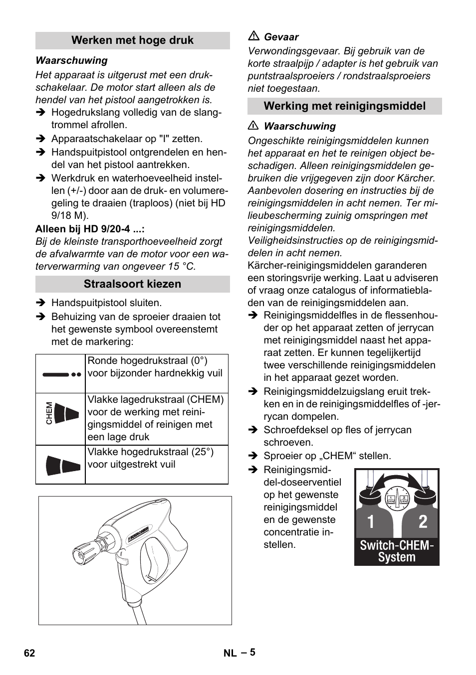 Karcher HD 9-19 M User Manual | Page 62 / 372