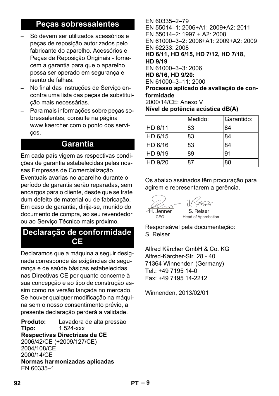 Karcher HD 9-19 M User Manual | Page 92 / 372