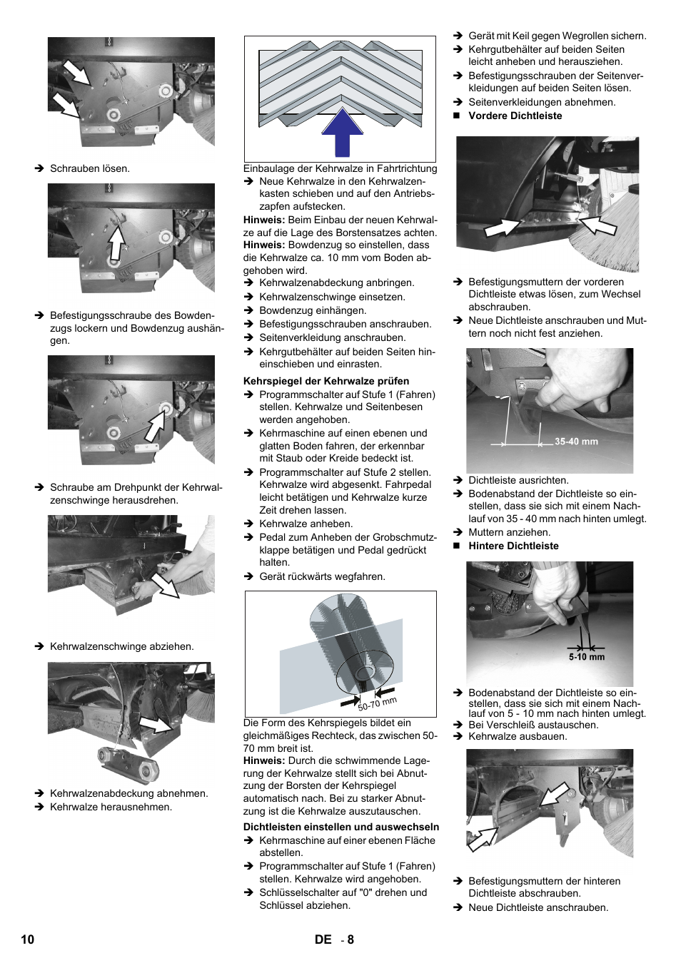 Karcher KM 100-100 R D User Manual | Page 10 / 360