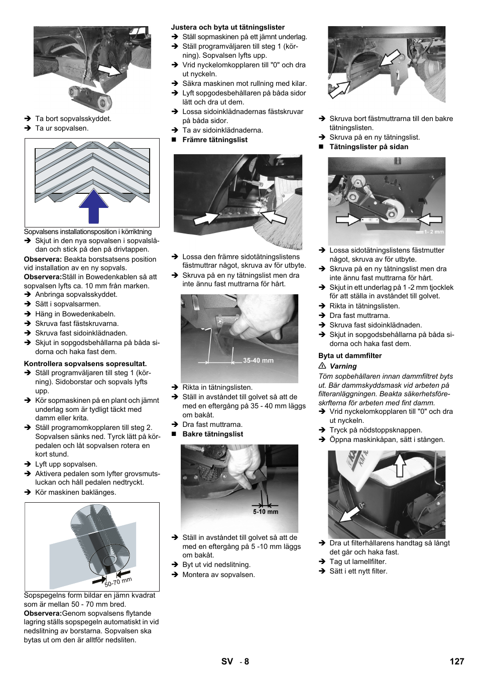 Karcher KM 100-100 R D User Manual | Page 127 / 360