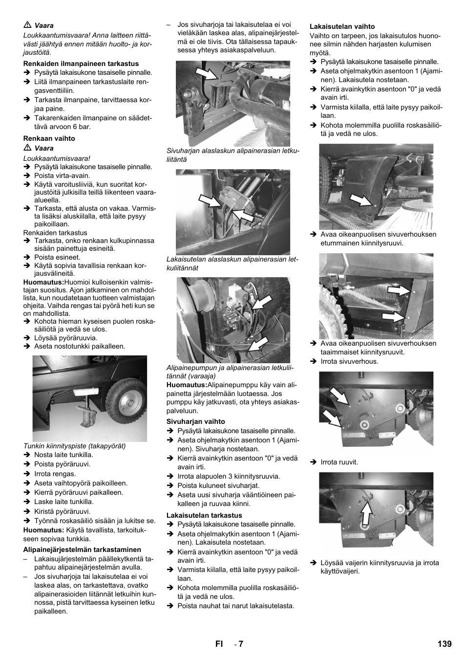 Karcher KM 100-100 R D User Manual | Page 139 / 360