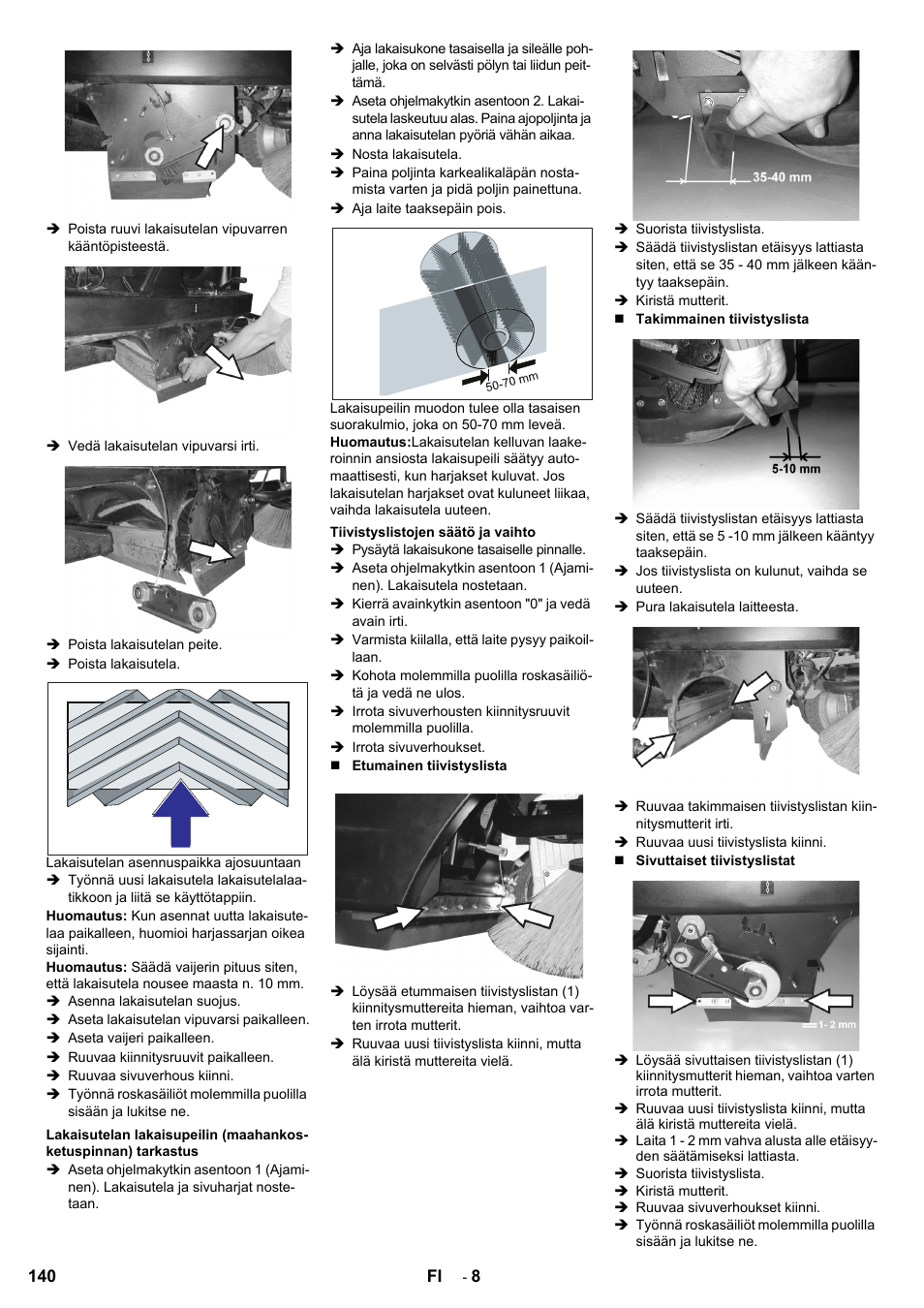 Karcher KM 100-100 R D User Manual | Page 140 / 360