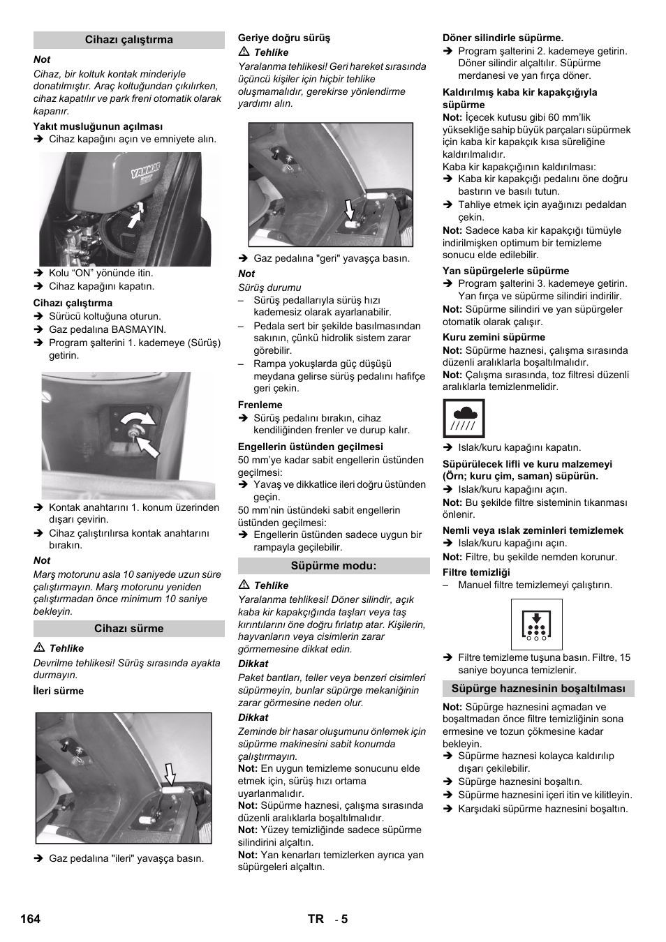 Karcher KM 100-100 R D User Manual | Page 164 / 360