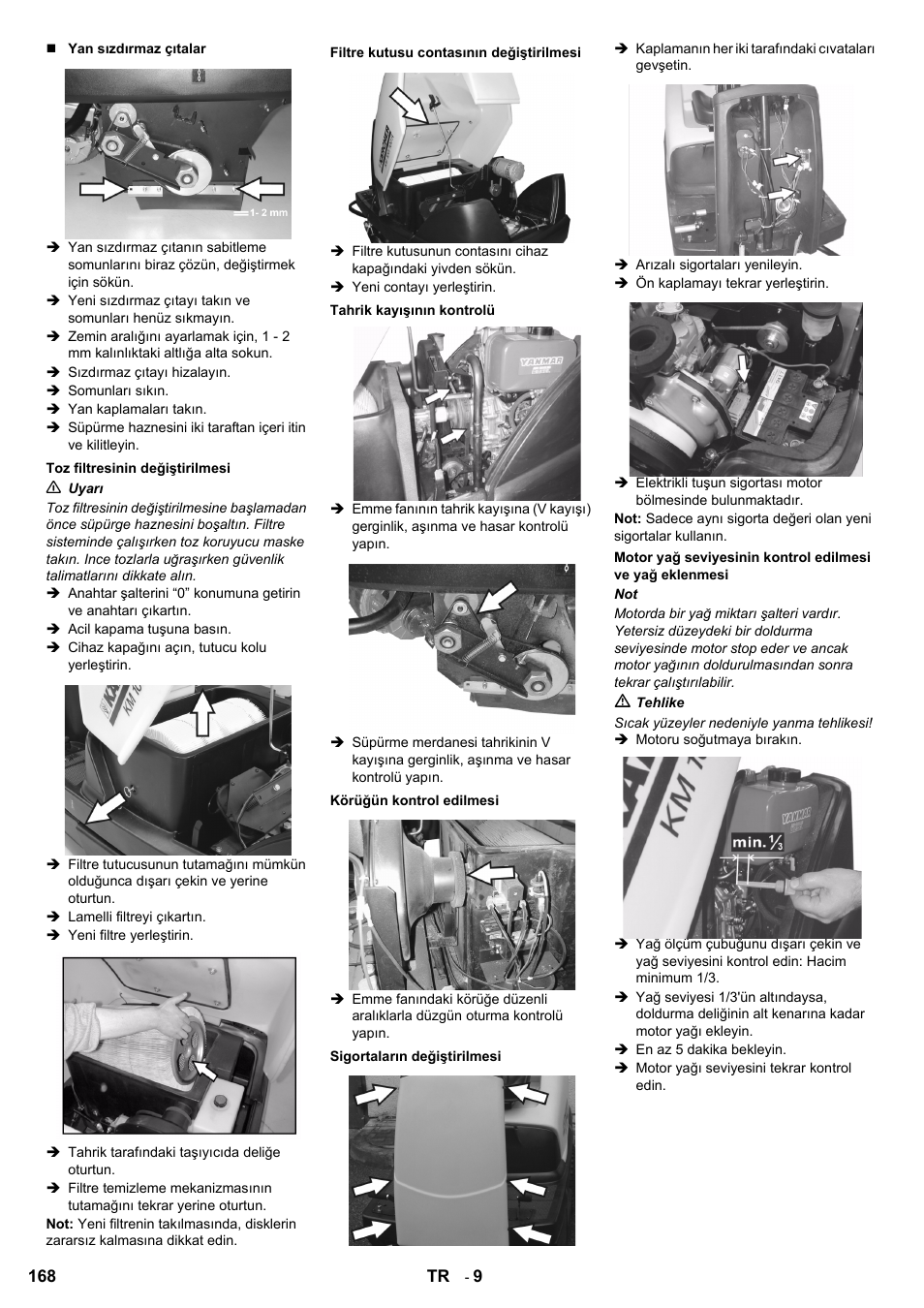 Karcher KM 100-100 R D User Manual | Page 168 / 360