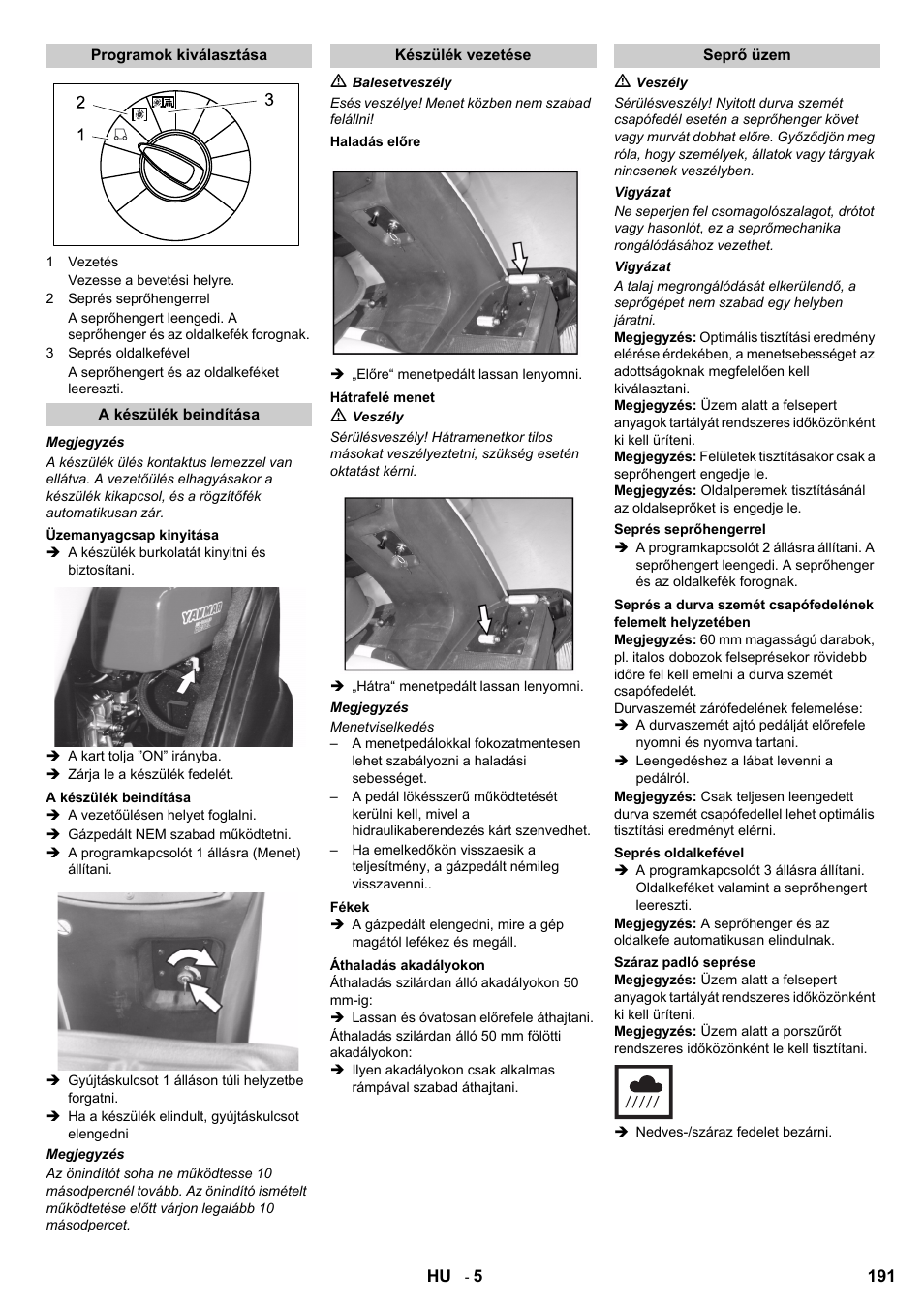 Karcher KM 100-100 R D User Manual | Page 191 / 360