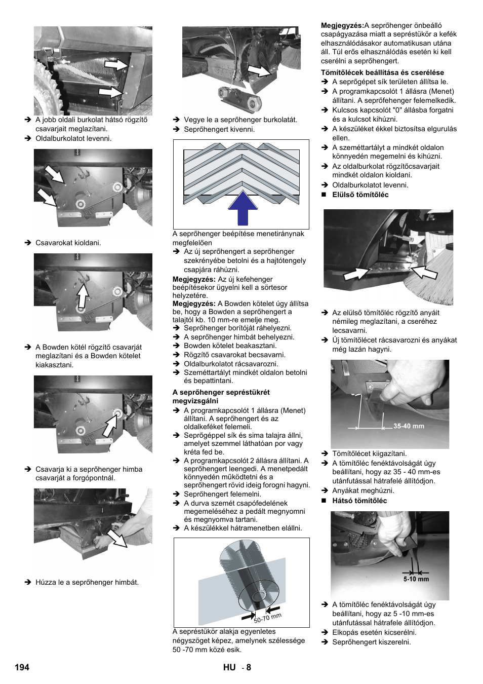 Karcher KM 100-100 R D User Manual | Page 194 / 360