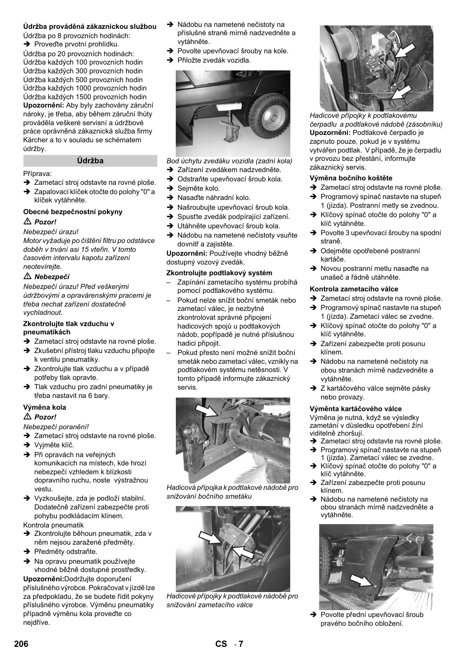 Karcher KM 100-100 R D User Manual | Page 206 / 360