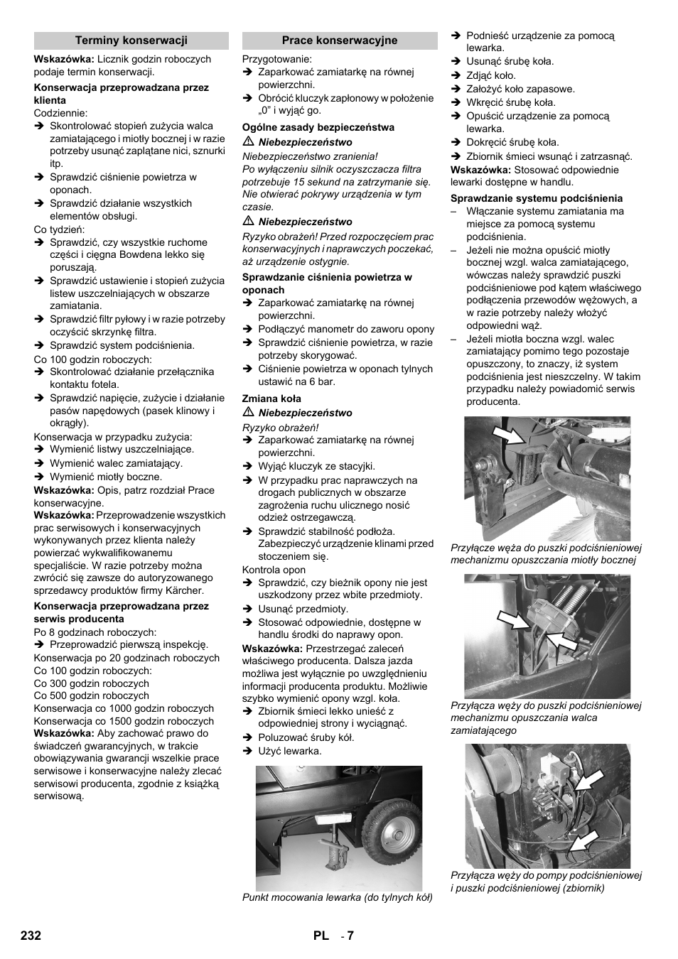 Karcher KM 100-100 R D User Manual | Page 232 / 360