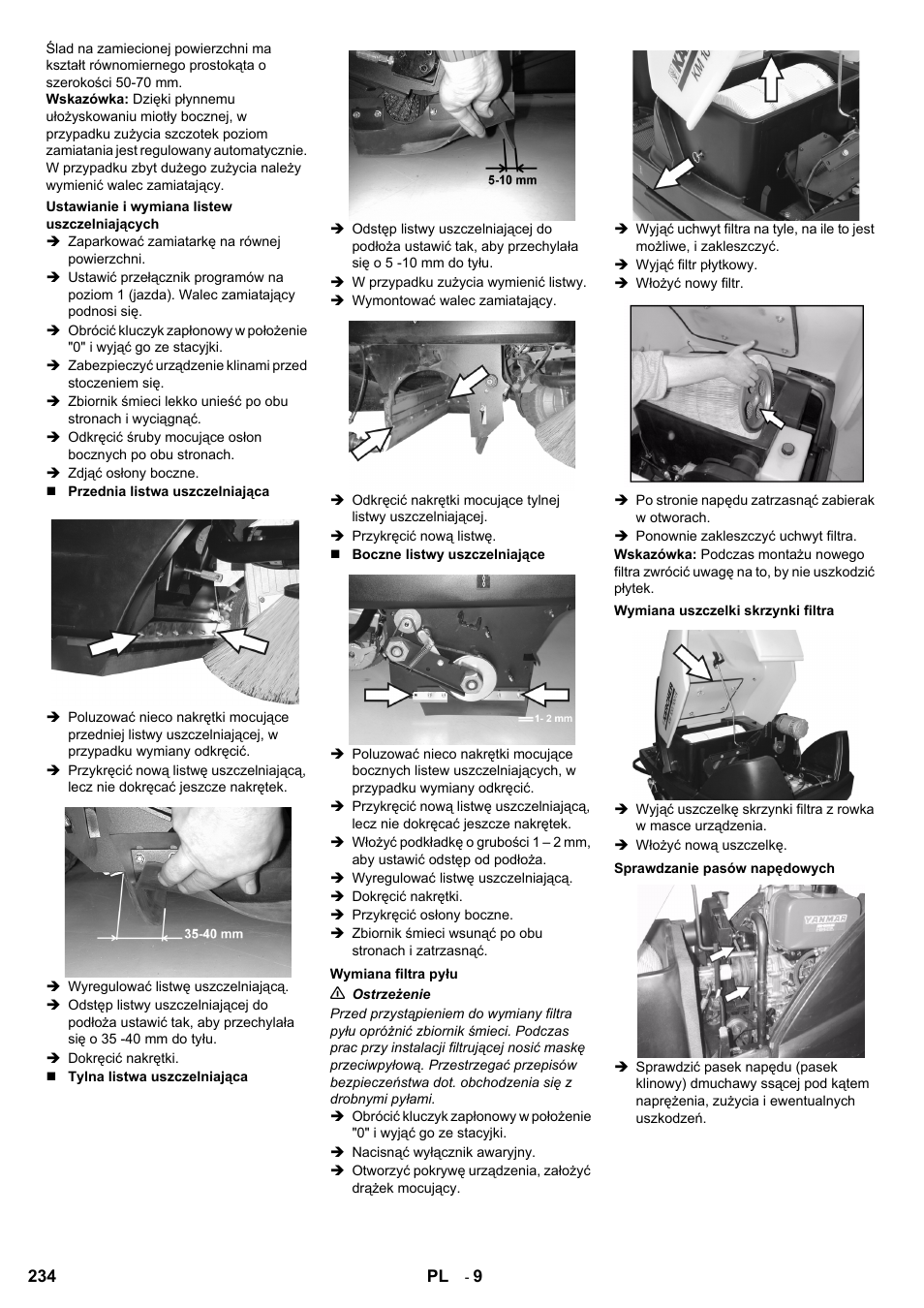 Karcher KM 100-100 R D User Manual | Page 234 / 360