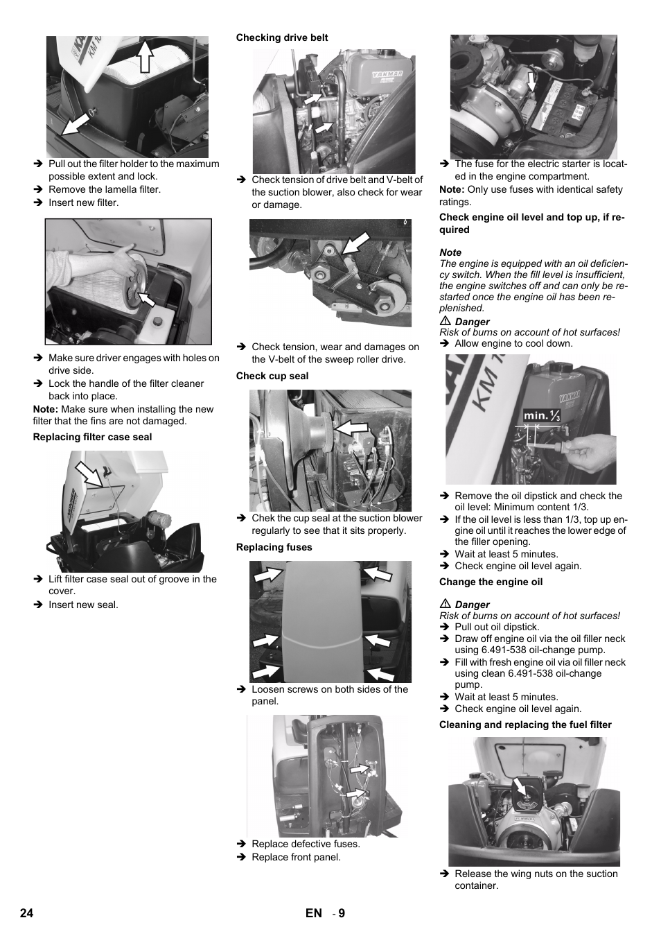 Karcher KM 100-100 R D User Manual | Page 24 / 360