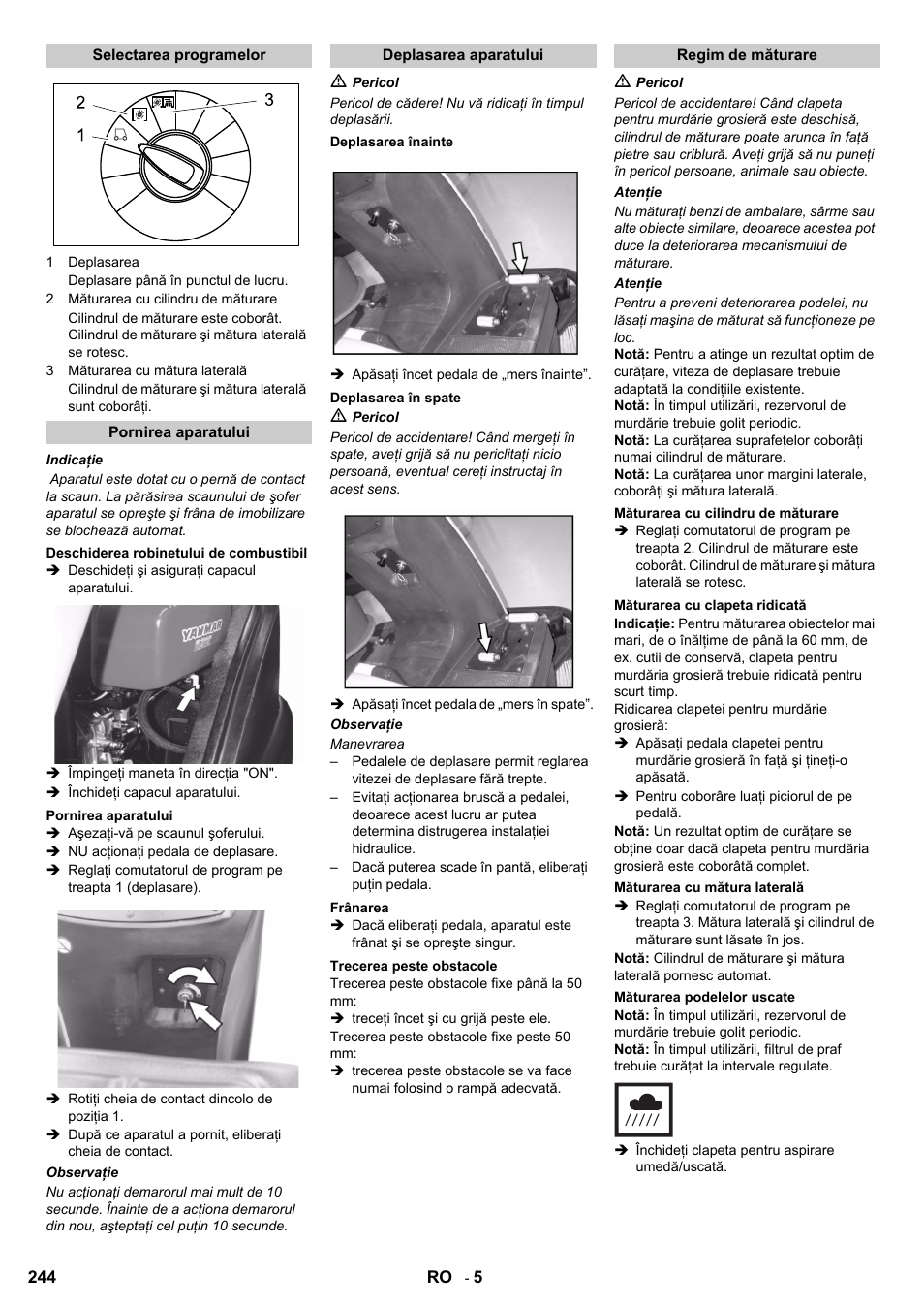 Karcher KM 100-100 R D User Manual | Page 244 / 360