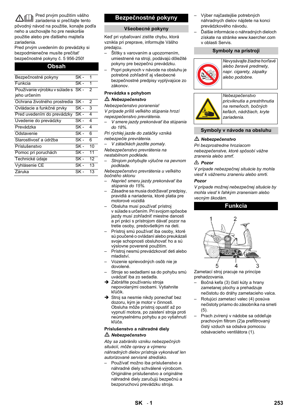 Karcher KM 100-100 R D User Manual | Page 253 / 360
