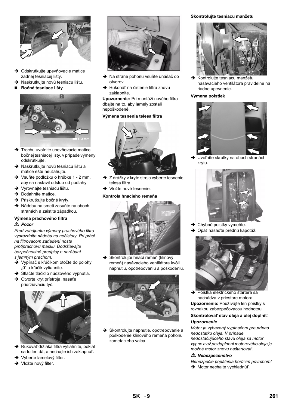 Karcher KM 100-100 R D User Manual | Page 261 / 360