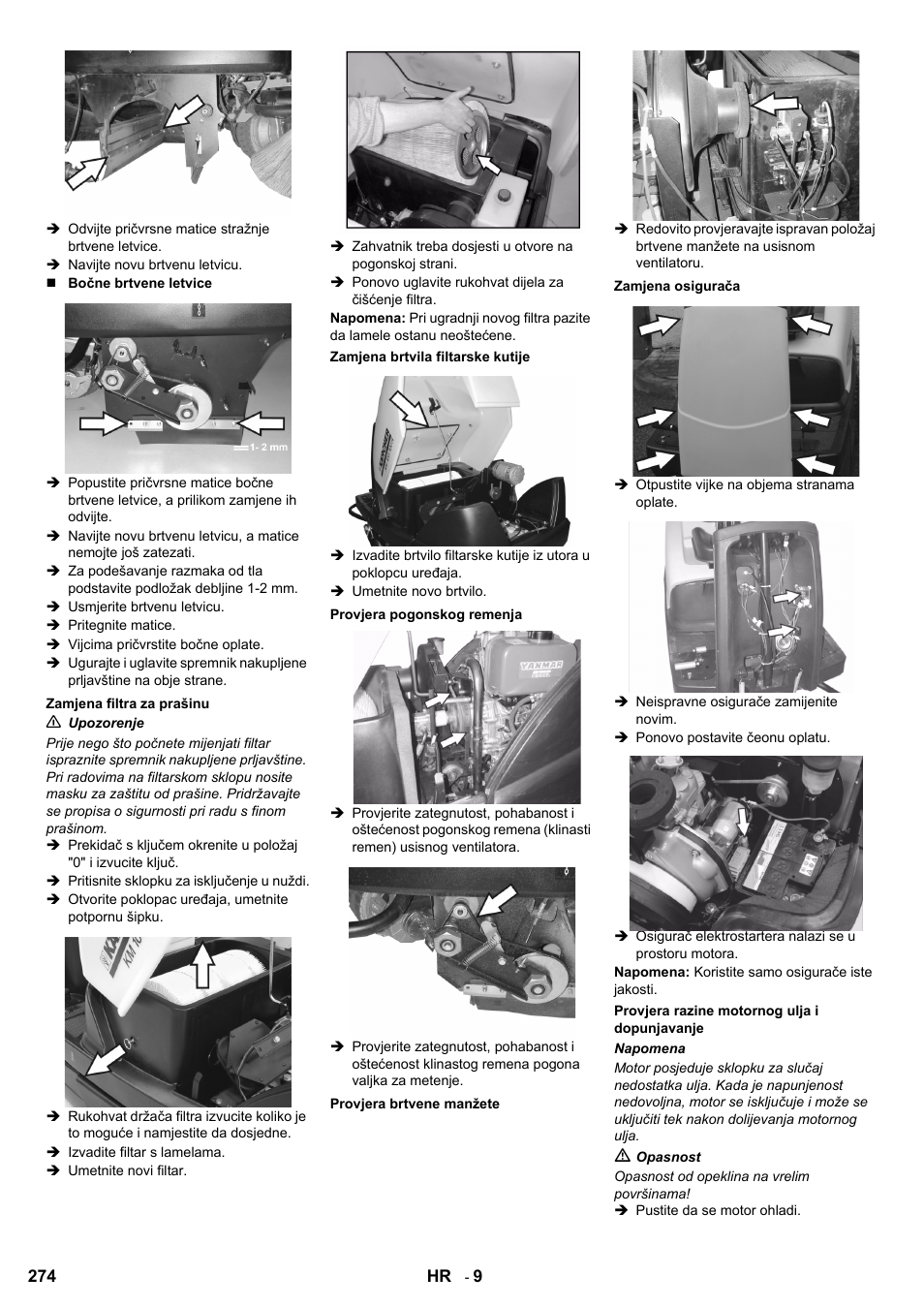 Karcher KM 100-100 R D User Manual | Page 274 / 360