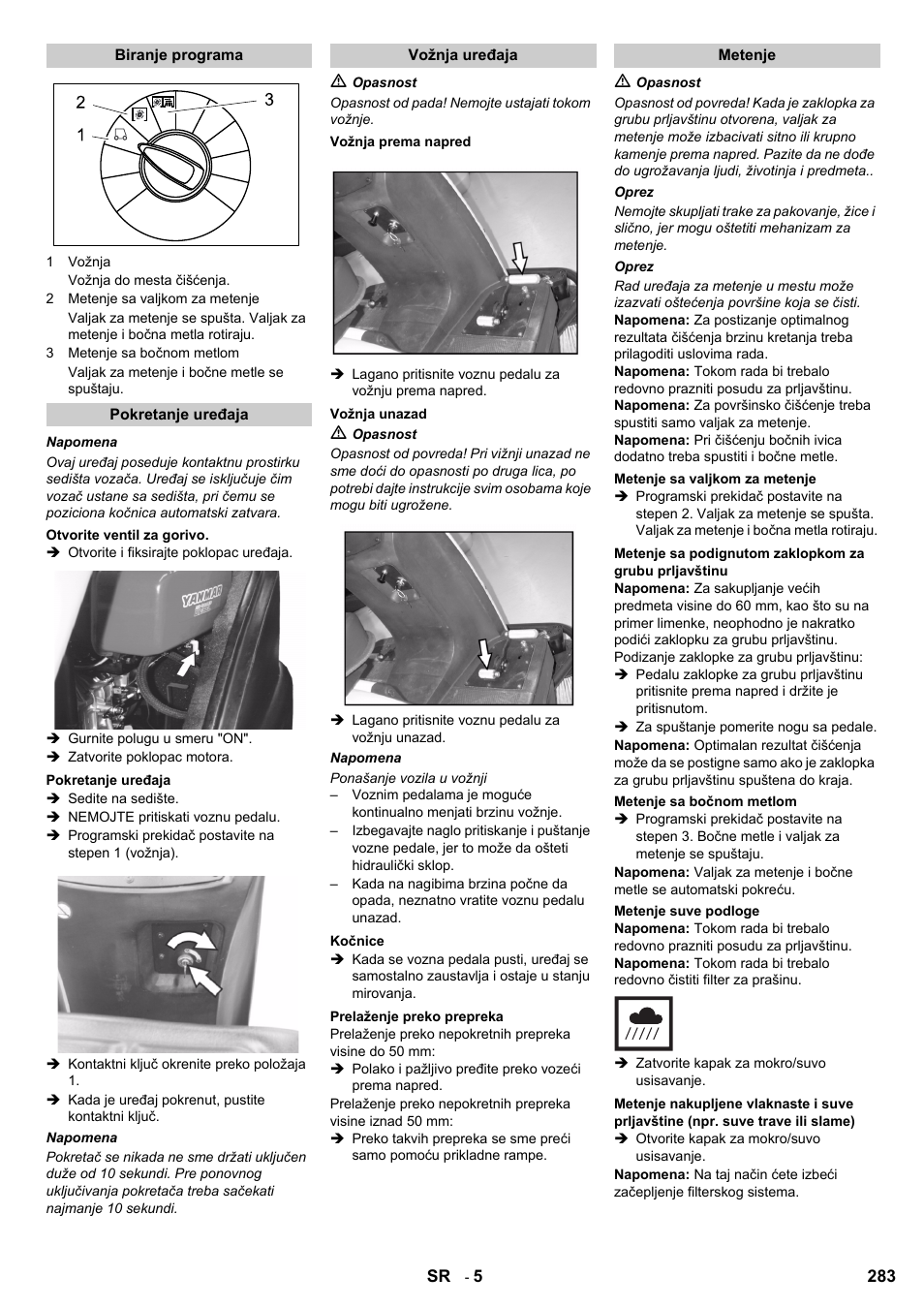 Karcher KM 100-100 R D User Manual | Page 283 / 360