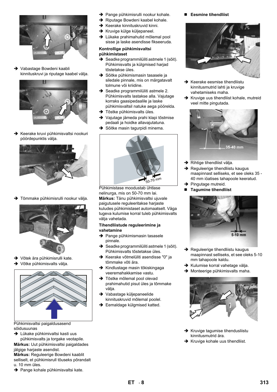 Karcher KM 100-100 R D User Manual | Page 313 / 360