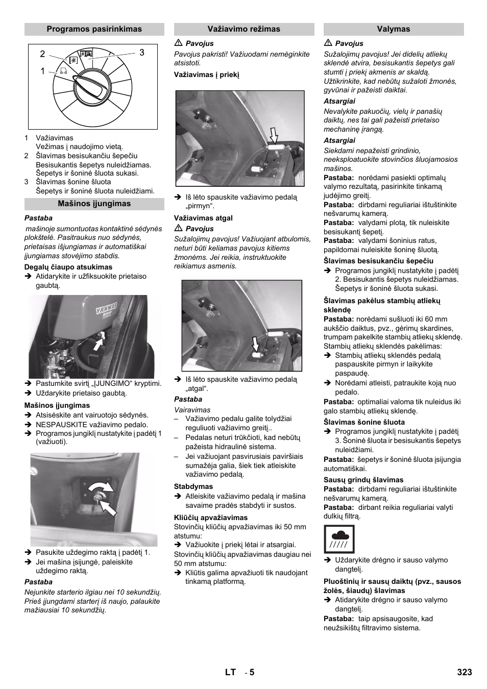 Karcher KM 100-100 R D User Manual | Page 323 / 360