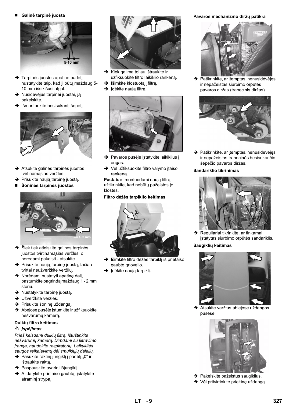 Karcher KM 100-100 R D User Manual | Page 327 / 360