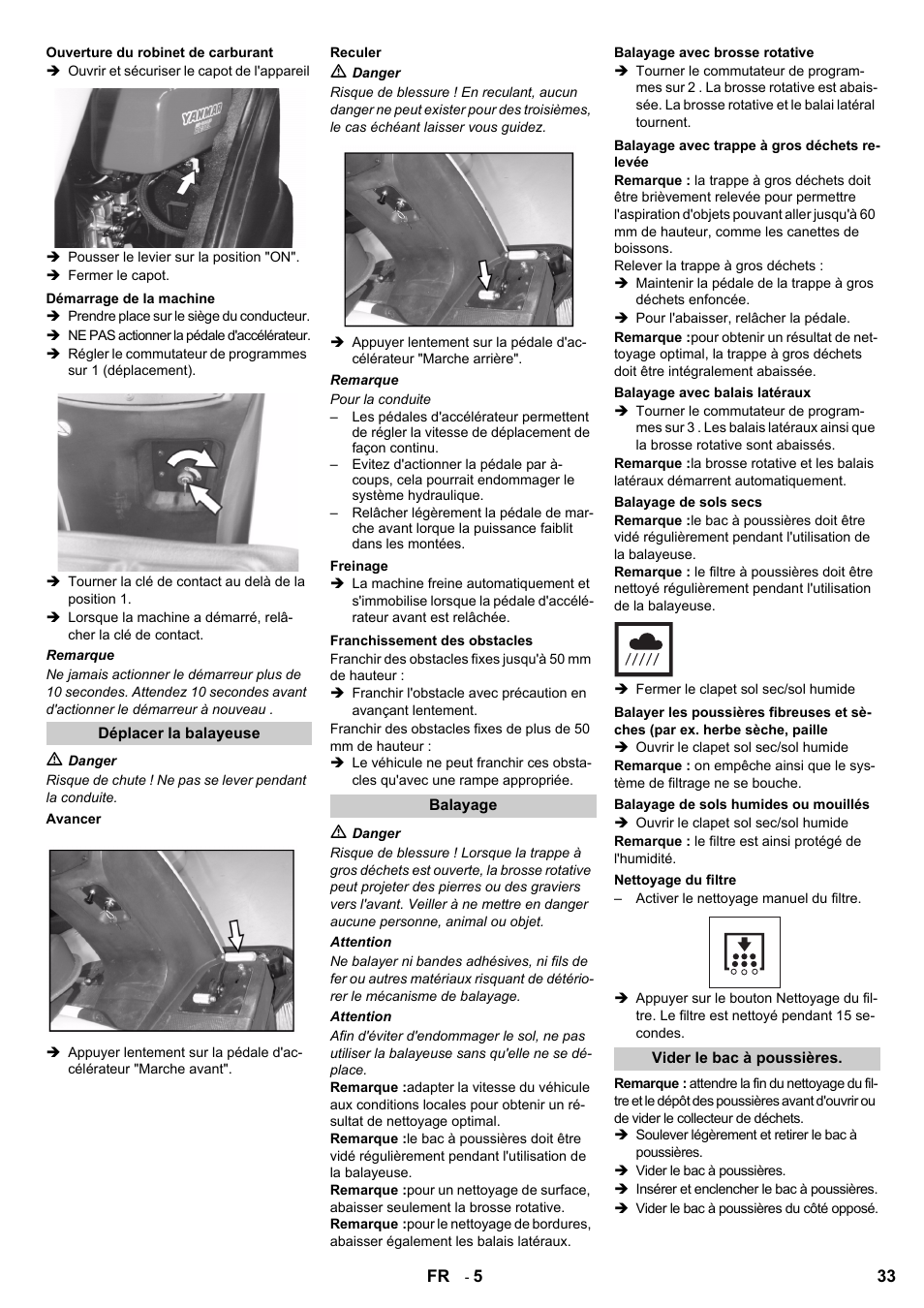 Karcher KM 100-100 R D User Manual | Page 33 / 360