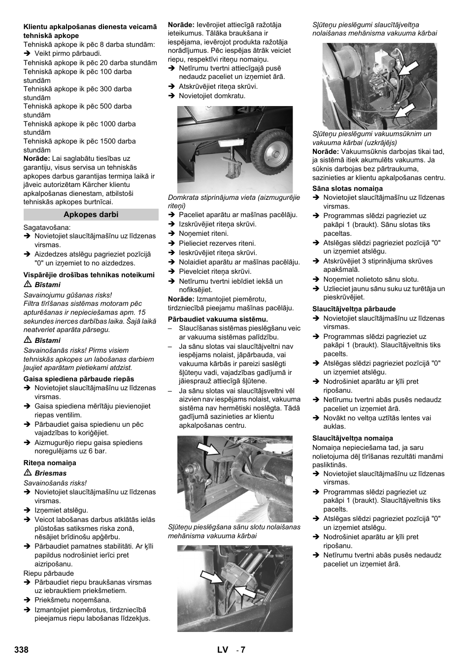 Karcher KM 100-100 R D User Manual | Page 338 / 360