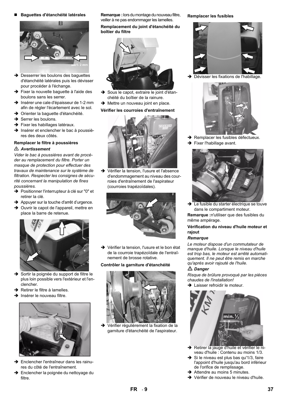 Karcher KM 100-100 R D User Manual | Page 37 / 360