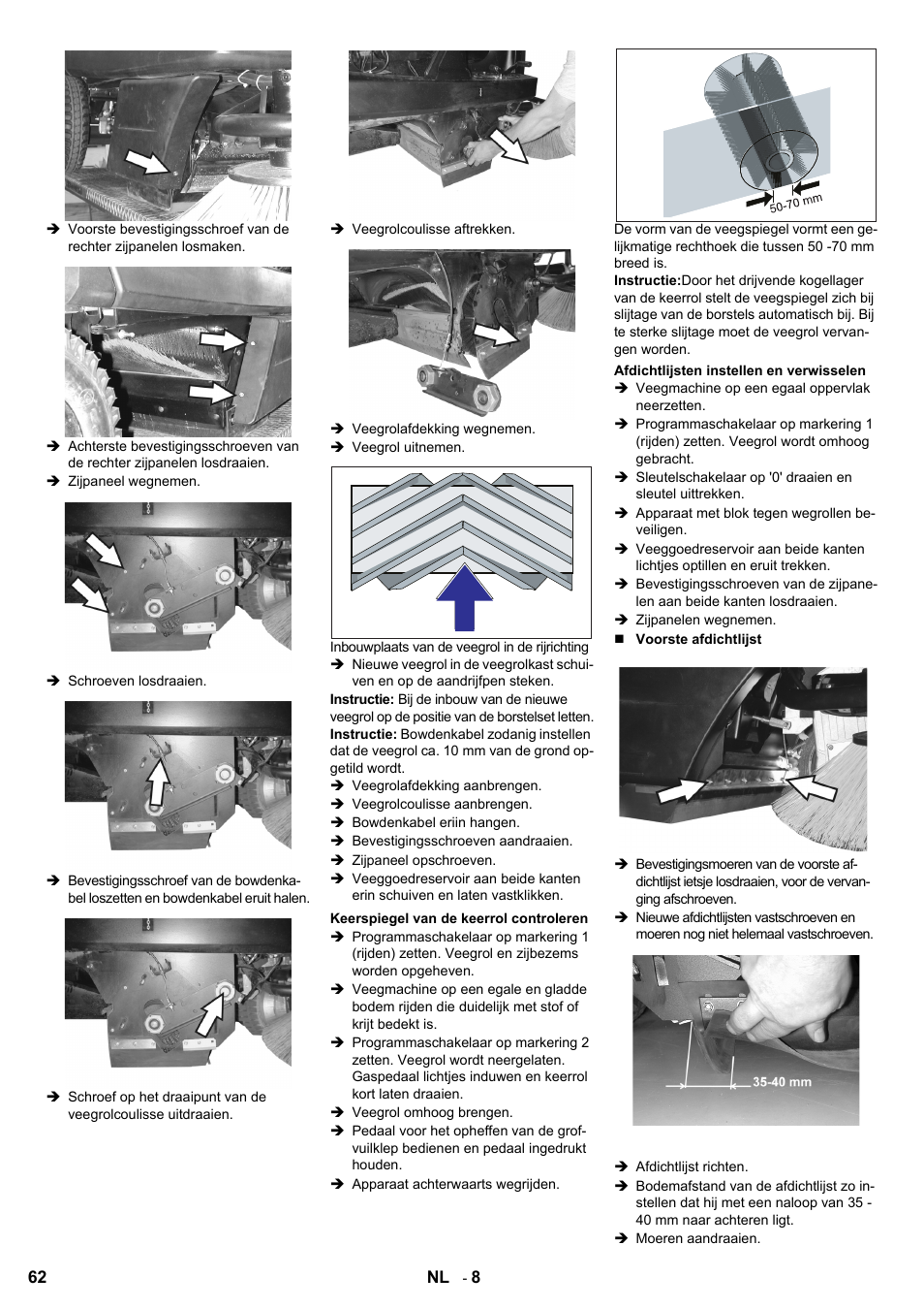 Karcher KM 100-100 R D User Manual | Page 62 / 360