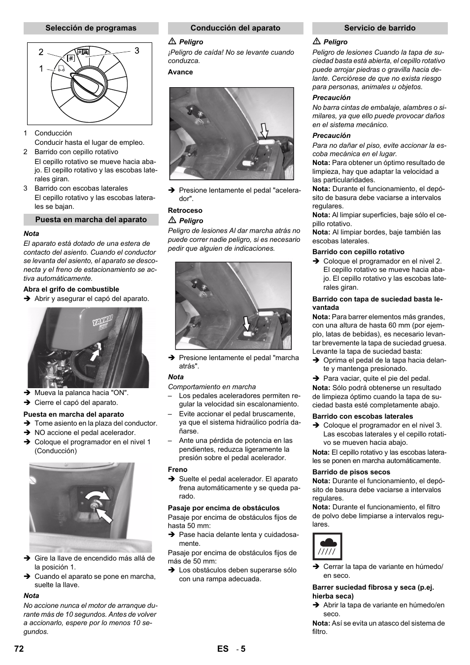 Karcher KM 100-100 R D User Manual | Page 72 / 360