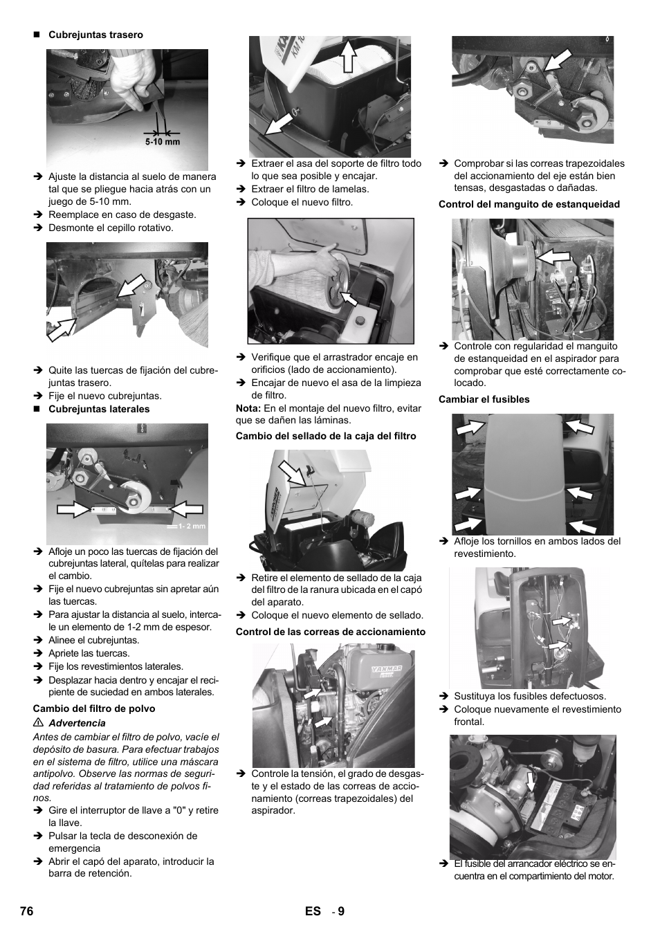 Karcher KM 100-100 R D User Manual | Page 76 / 360